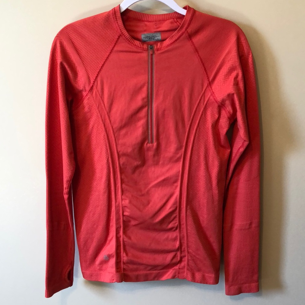 Athleta 1/2 zip long sleeve top